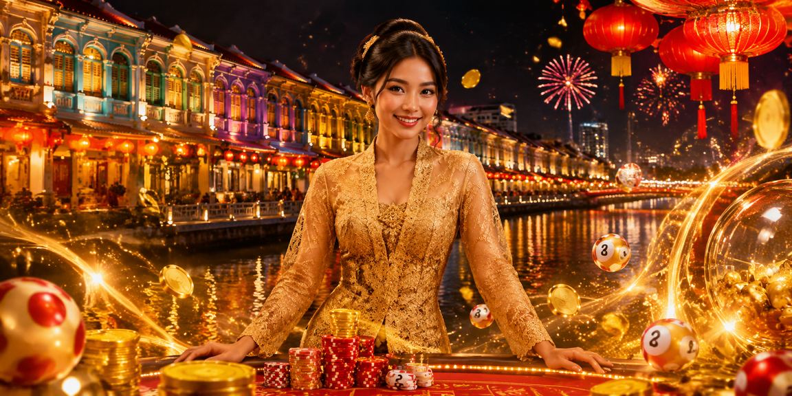 Pengguna wanita di Pulau Pinang menggunakan platform hiburan dalam talian dalam pakaian kebaya tradisional